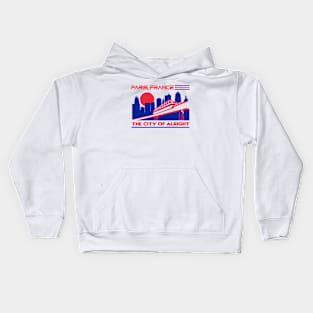 Paris, France - The City of Alright Kids Hoodie